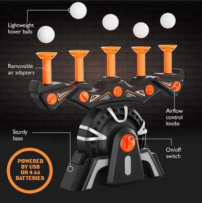 Hover Target Shooting Game with Foam Balls