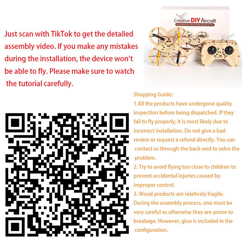 DIY RC Hover Plane Stunt Flying Toy